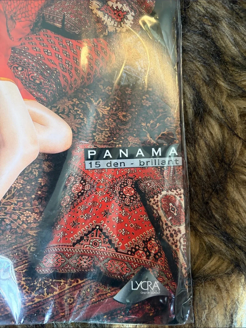 Cette Panama Classic Collection 15 denier-Aloe Vera Tights Black Size Super
